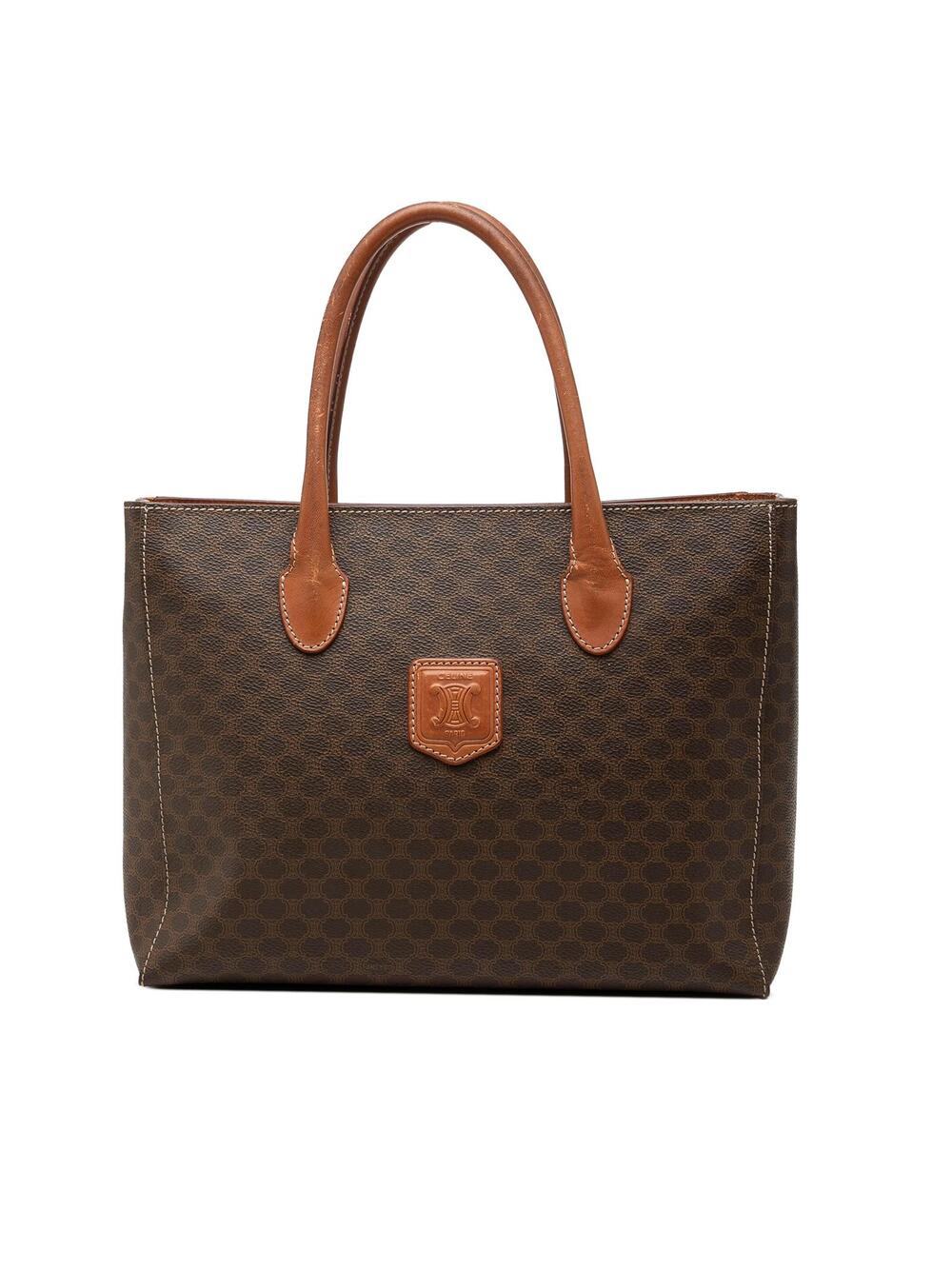 Celine Macadam Coated Canvas Tote Pre- #361944C39B